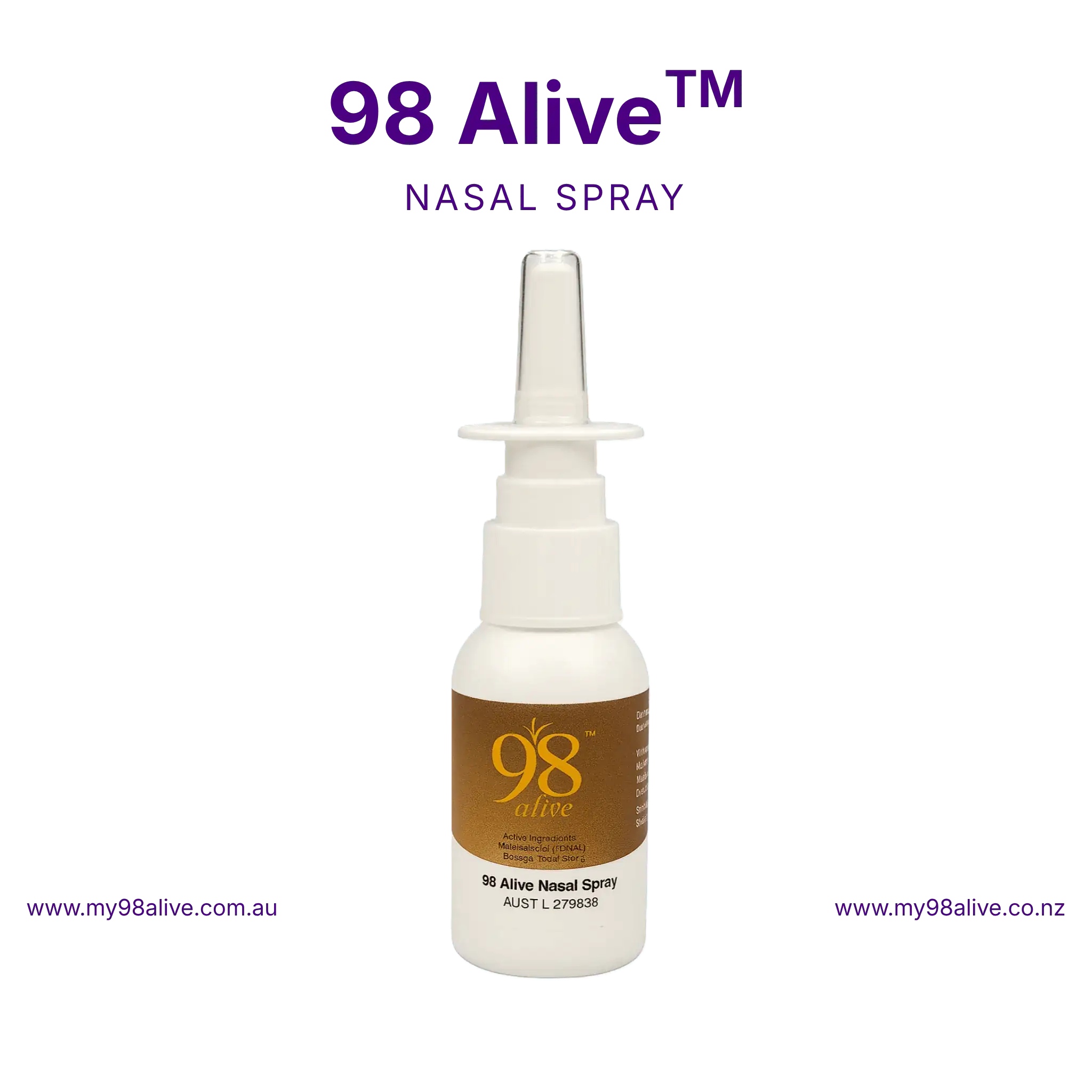 98 Alive Nasal Spray
