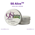 98 Alive Healing Cream container on a solid background