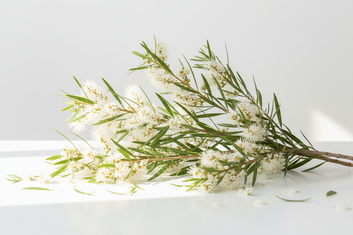 Melaleuca Alternifolia on Lab Bench