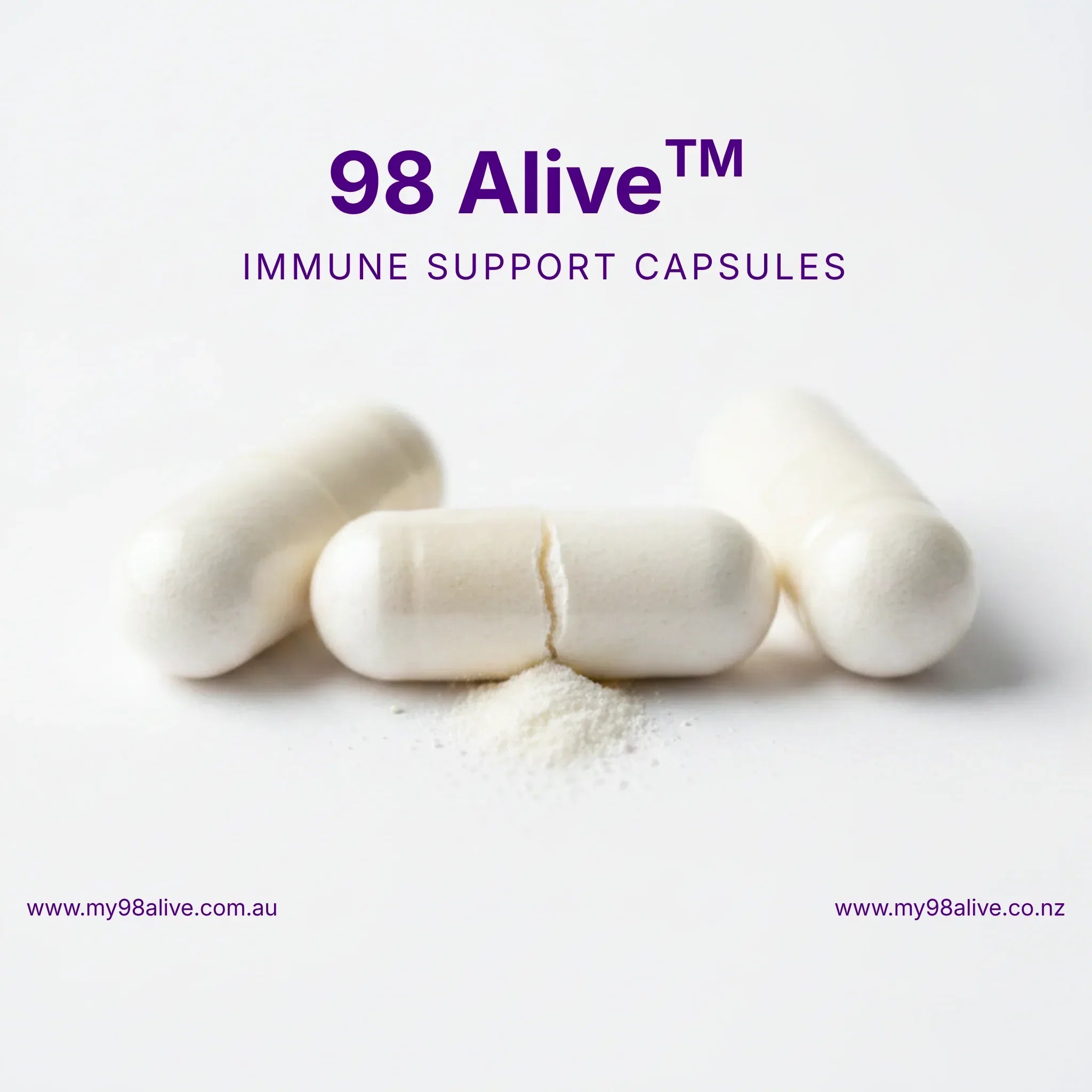 98 Alive Immune Support Capsules (60 count)